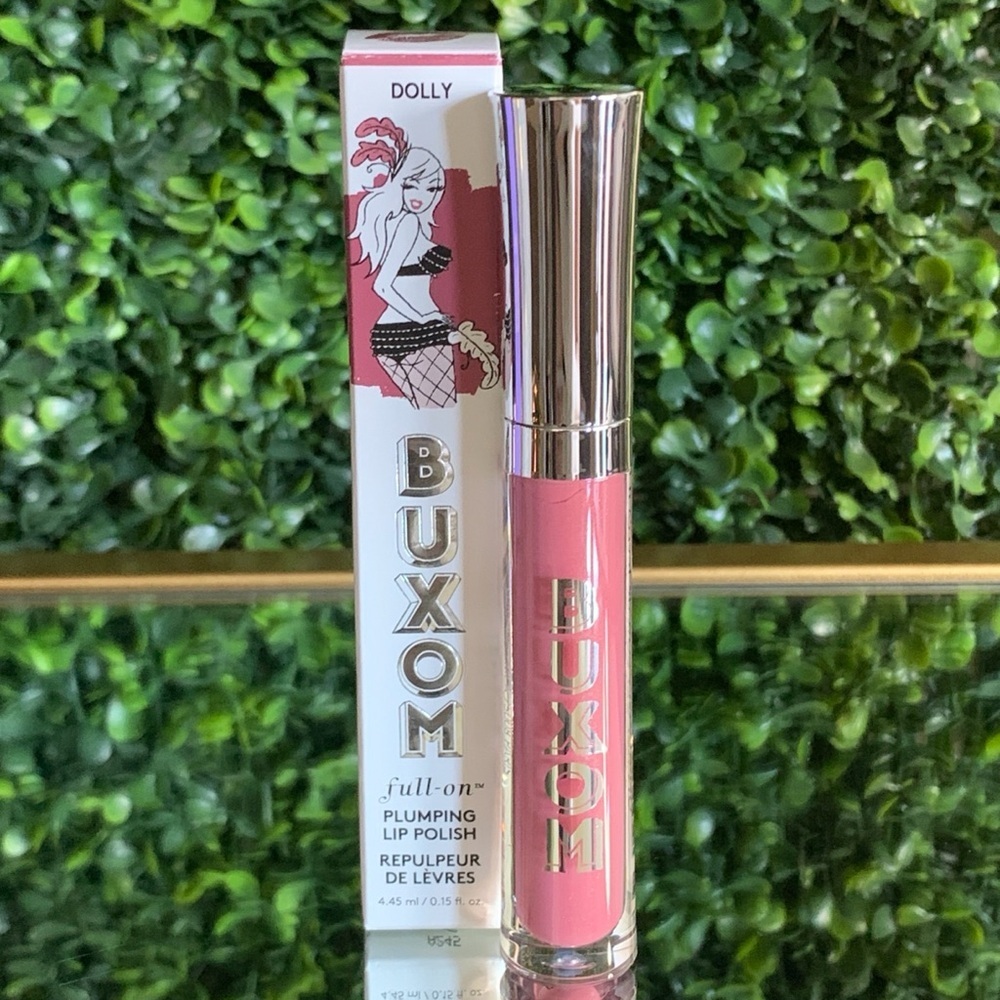 Buxom DOLLY Full On Plumping Lip Polish | NEW | Full Size | BNIB | Mauve Shimmer